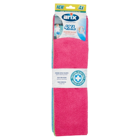 arix Microfibre Multiuso con Antibatterico* 4XL 4 pz